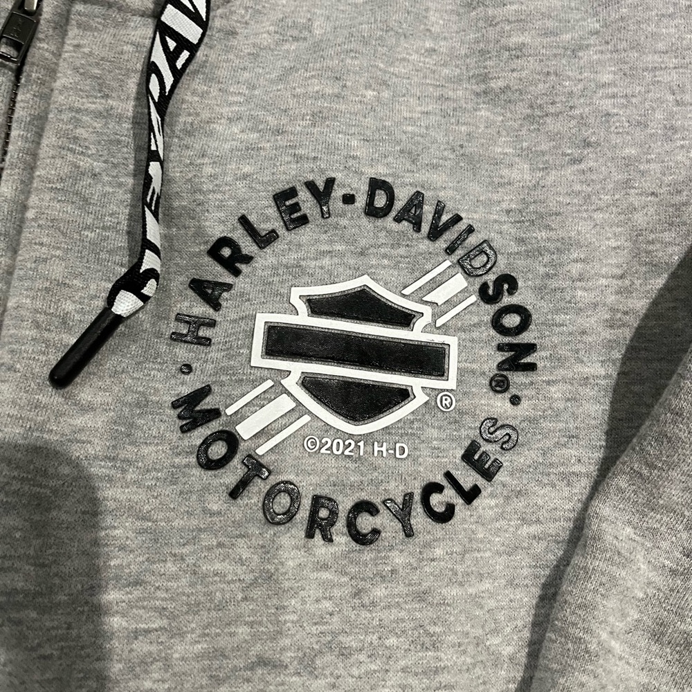 Harley Davidson Zip Up Hoodie